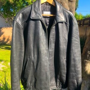 Men’s Leather Jacket Large